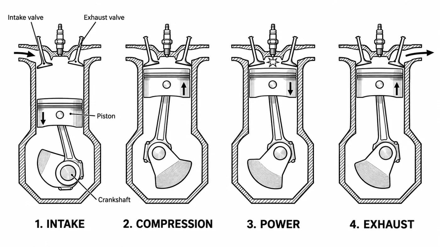 Compression Engine Diagram ASVAB Auto and Shop Information: Engine Fundamentals | Forever Wingman