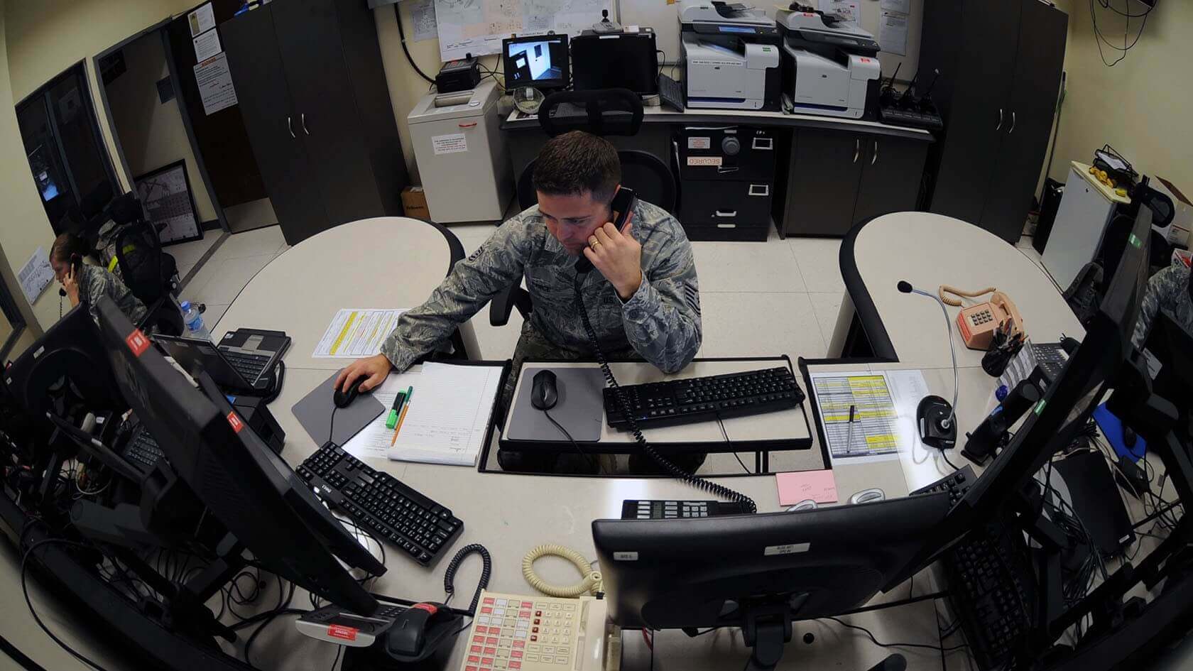 All-Domain Command & Control Operations (1C3X1) Airmen at work