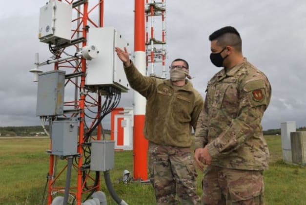 Radar, Airfield & Weather Systems (RAWS) (1C8X3) Airmen at work
