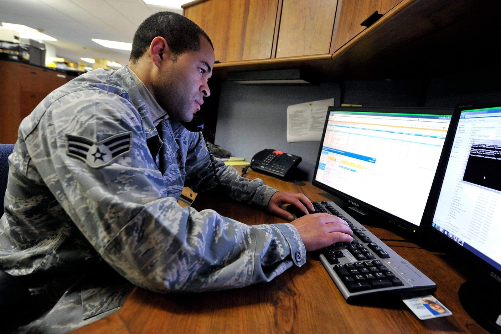 Radio Frequency Transmissions and Electromagnetic Activities (EMA) (1D7X2) Airmen at work
