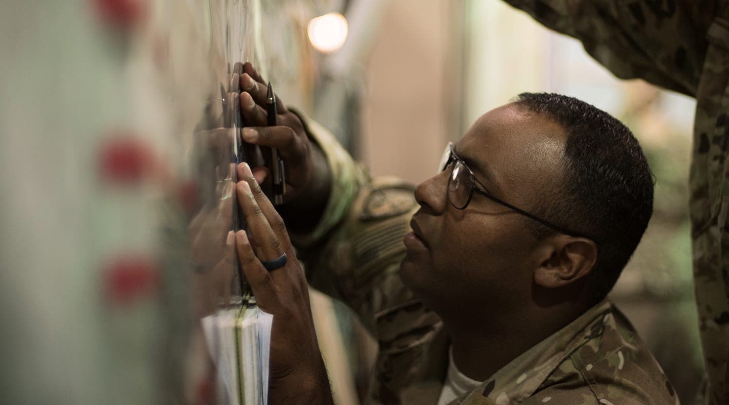 Targeting Analyst (1N8X1) Airmen at work
