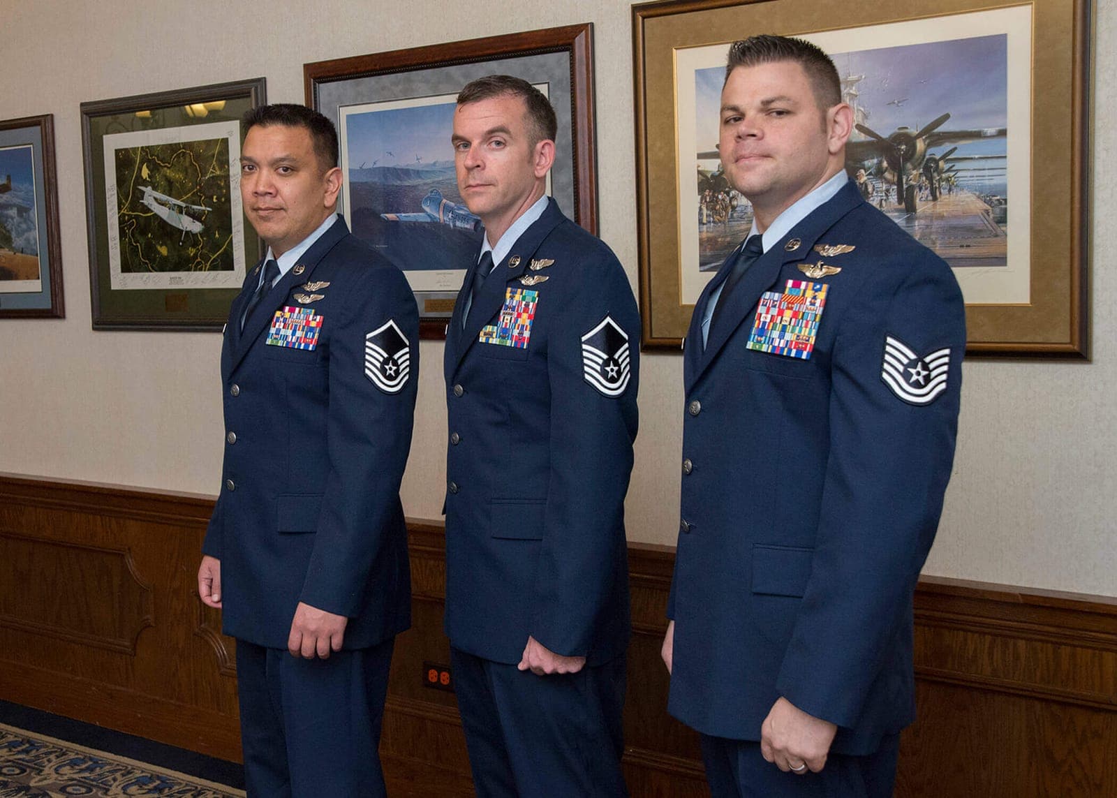 Remotely Piloted Aircraft (RPA) Pilot (1U1X1) Airmen at work