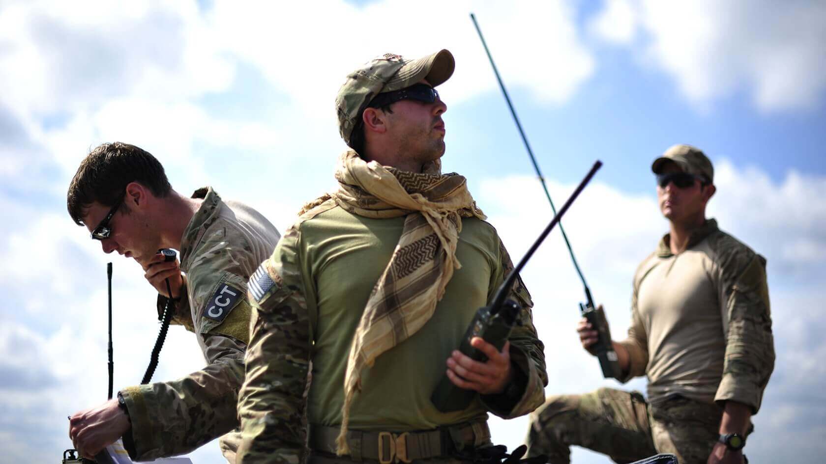 Combat Control (1Z2X1) Airmen at work