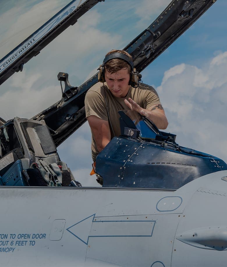 Advanced Fighter Aircraft Integrated Avionics (2A3X5) Airmen at work