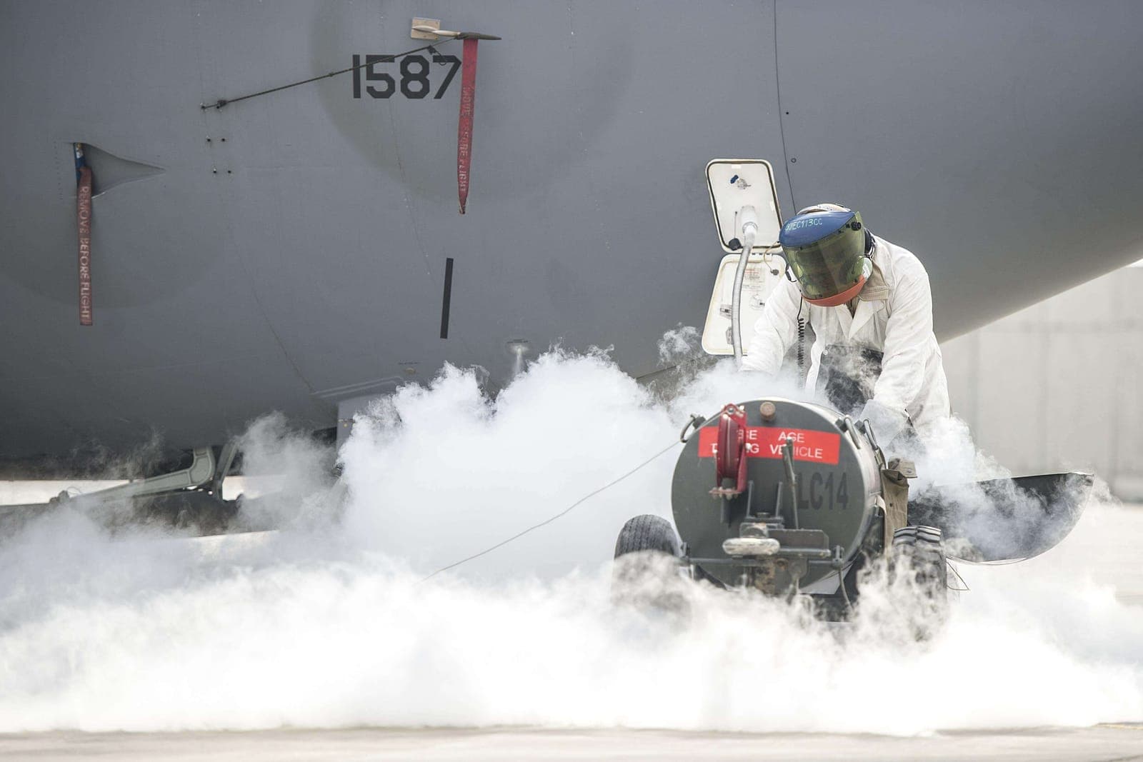 Aircraft Electrical and Environmental Systems (2A6X6) Airmen at work