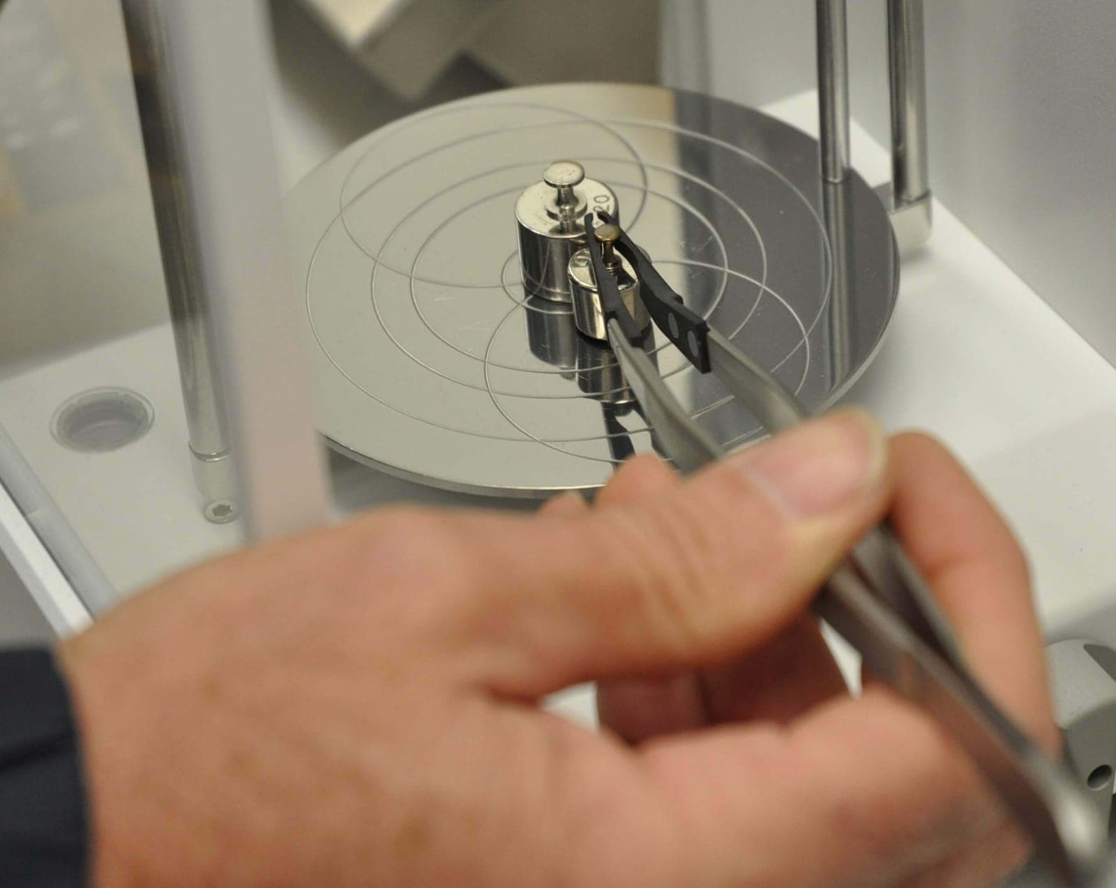 Precision Measurement Equipment Laboratory (2P0X1) Airmen at work