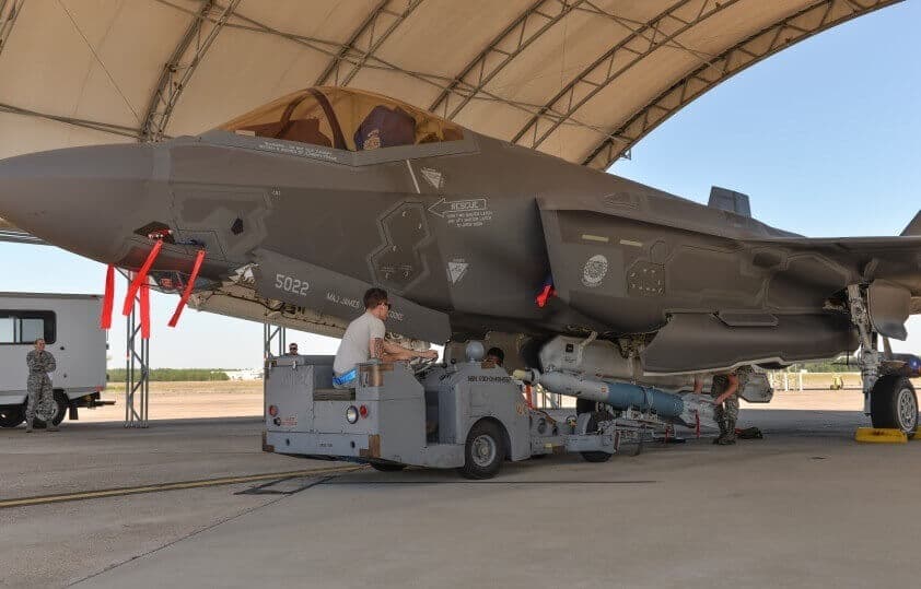 Aircraft Armament Systems (2W1X1) Airmen at work