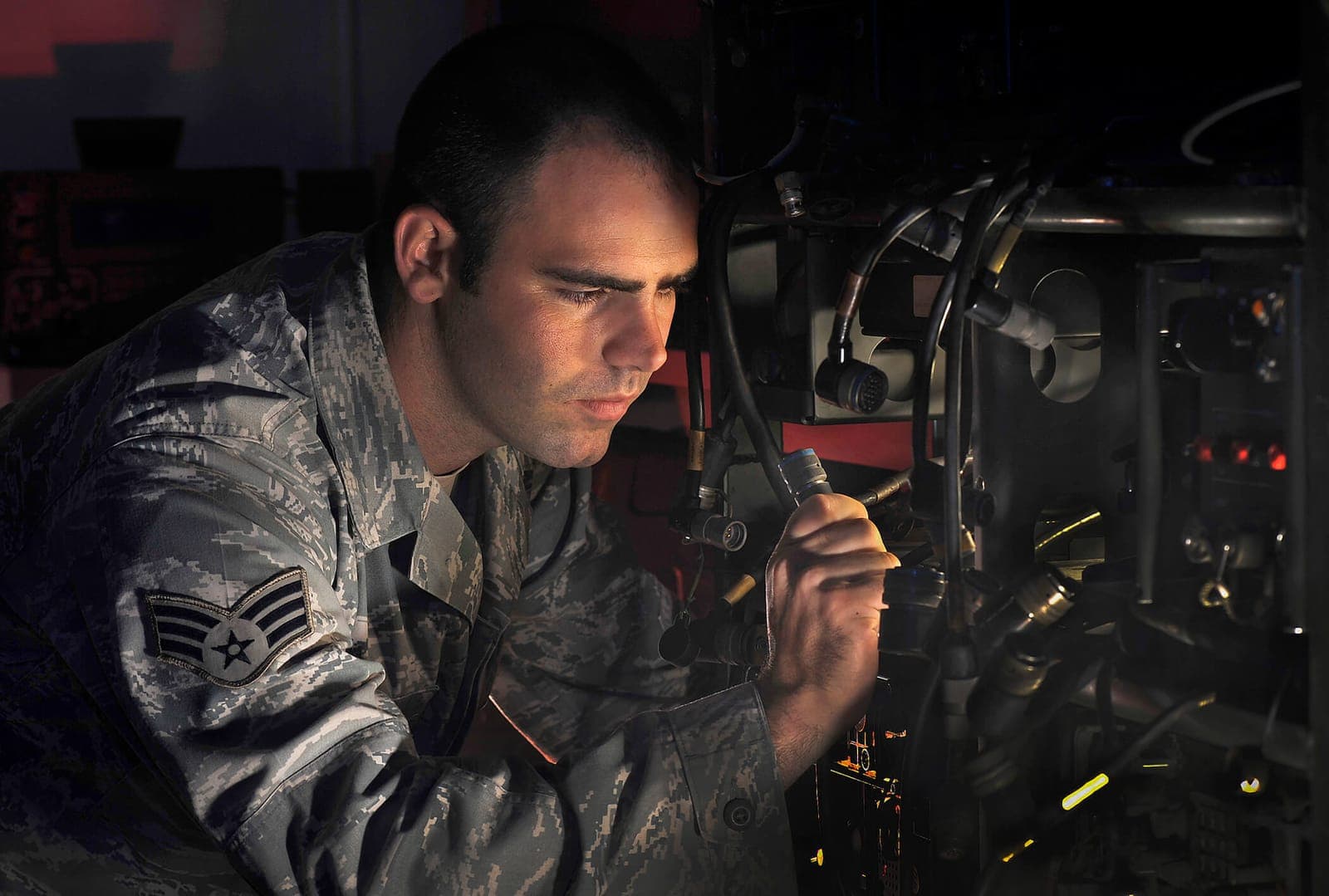 Electrical Power Production (3E0X2) Airmen at work