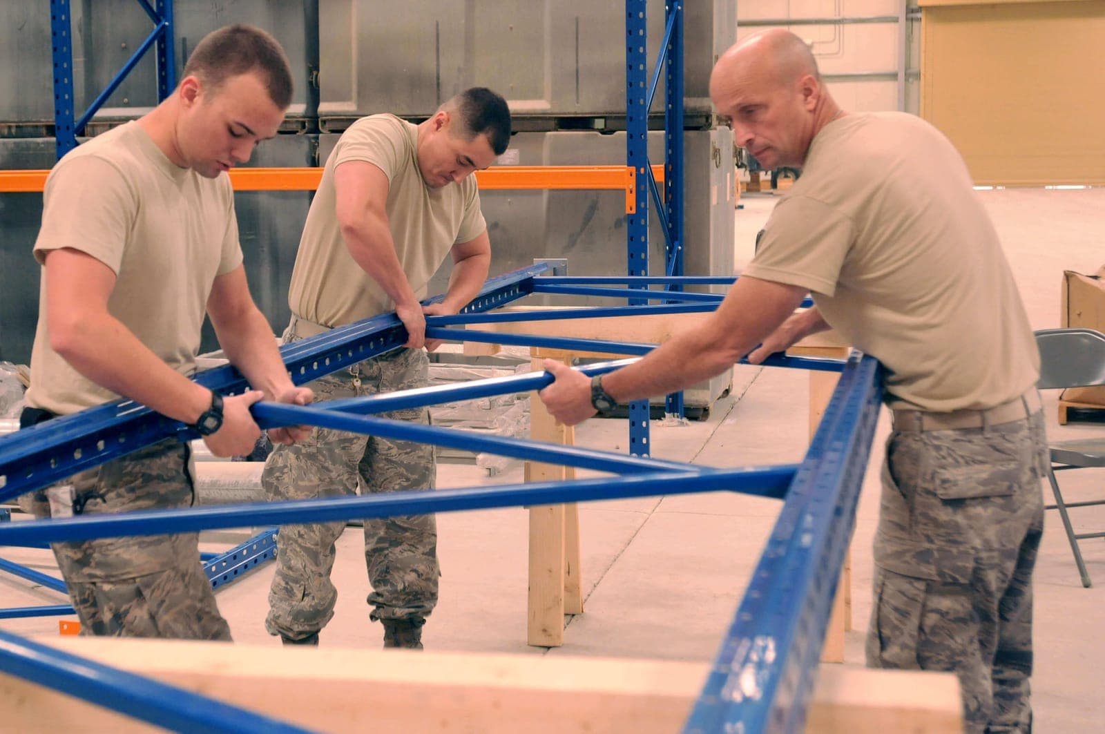 Structural (3E3X1) Airmen at work