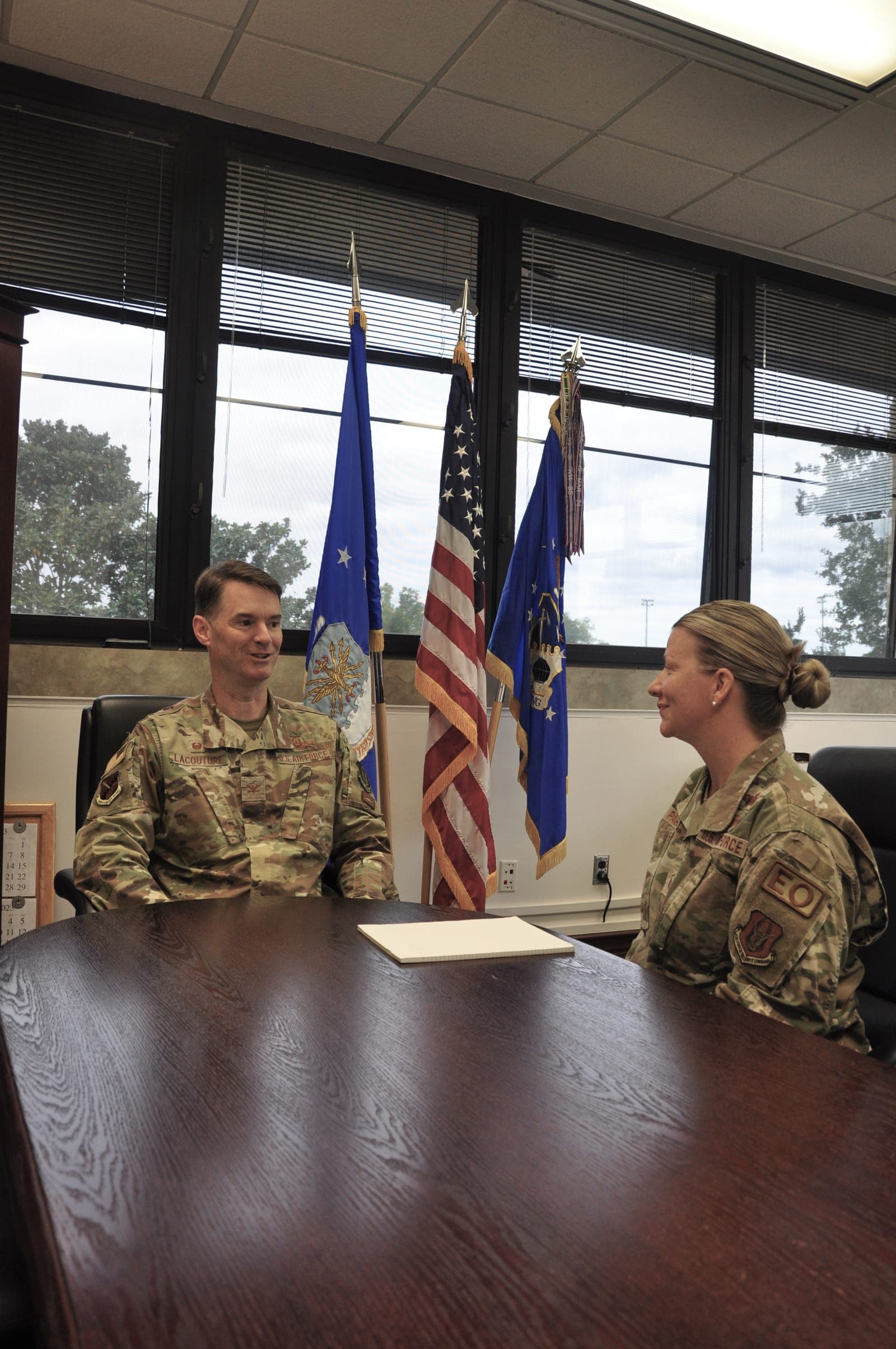 Equal Opportunity (3F4X1) Airmen at work