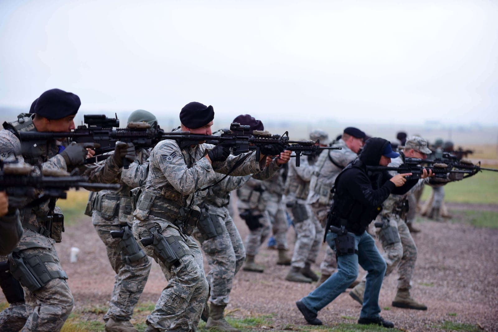 Security Forces (3P0X1) Airmen at work