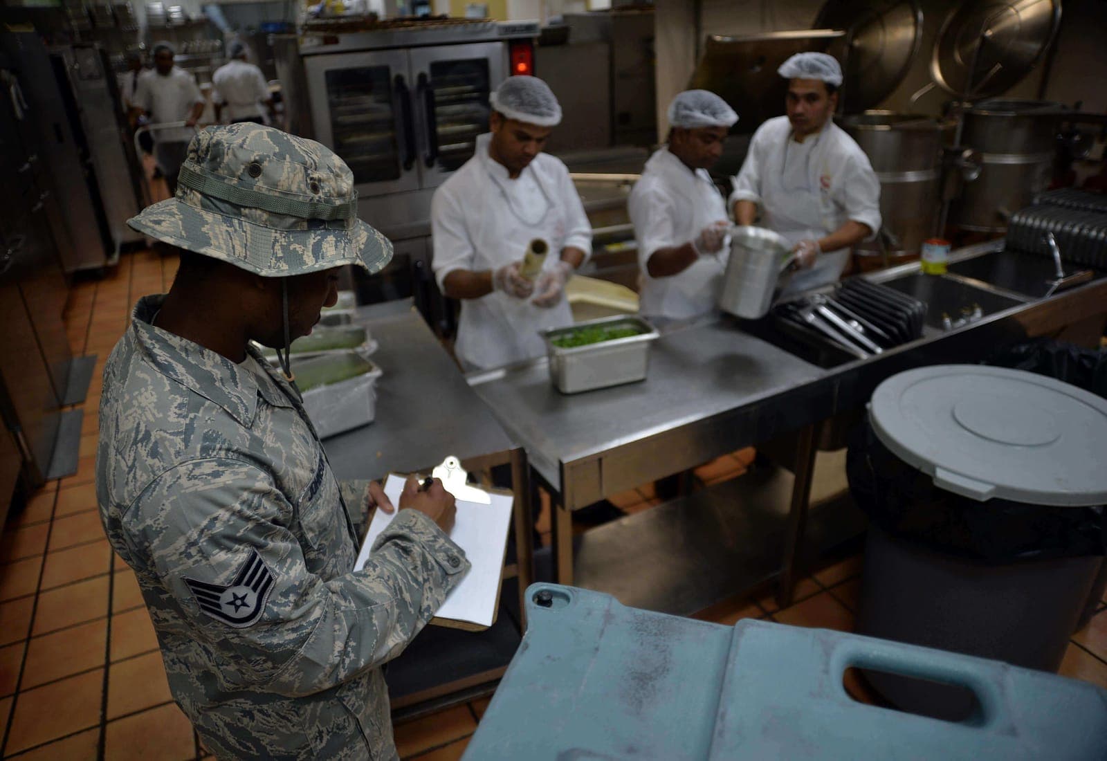 Public Health (4E0X1) Airmen at work
