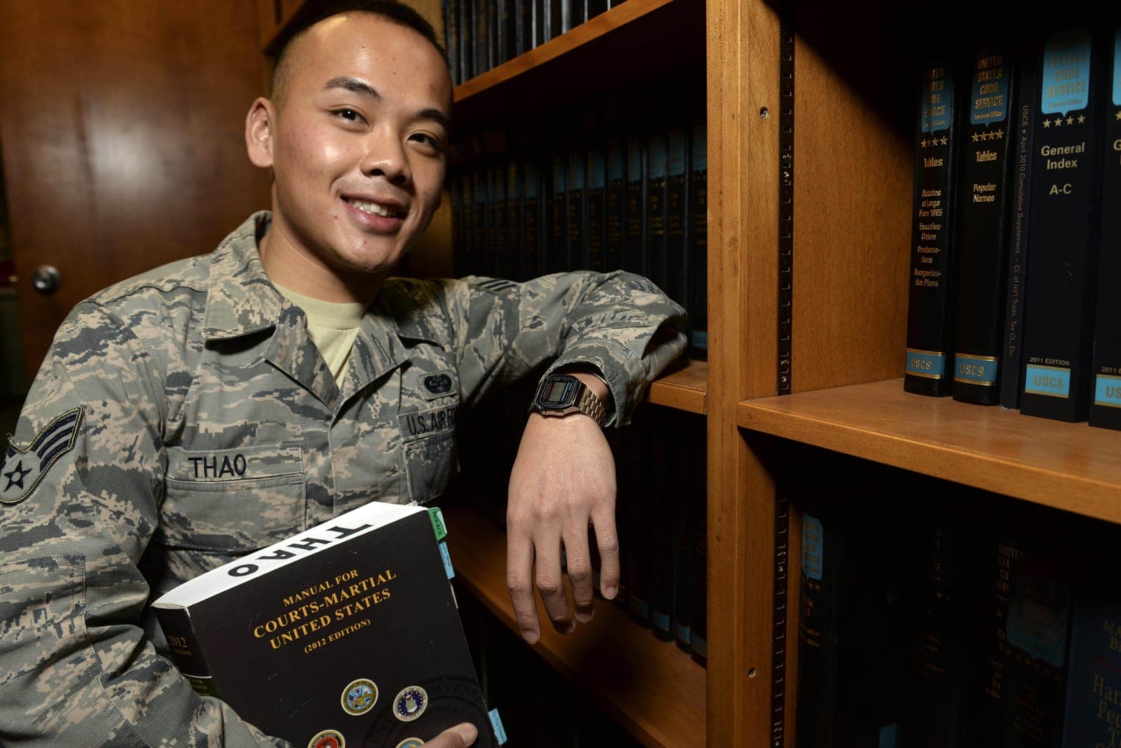 Paralegal (5J0X1) Airmen at work