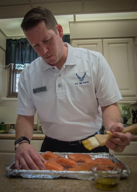 Enlisted Aide (8A200) Airmen at work