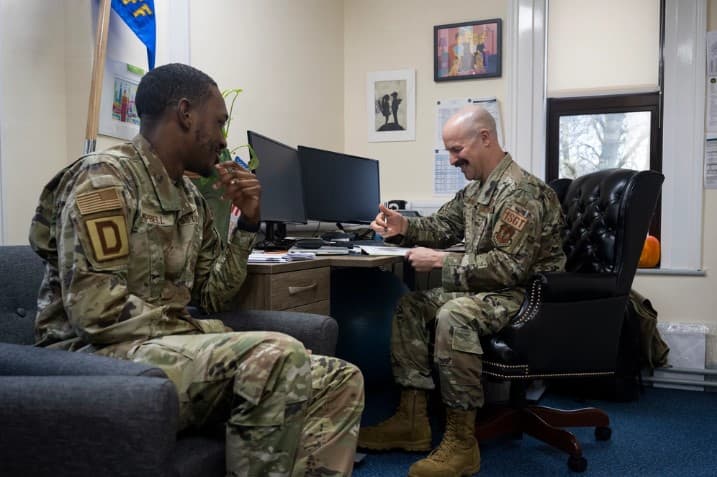 First Sergeant (8F000) Airmen at work