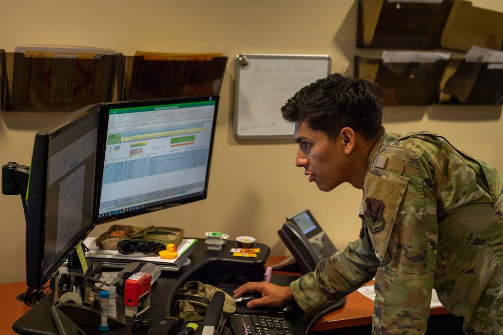 Airmen Dorm Leader (8H000) Airmen at work