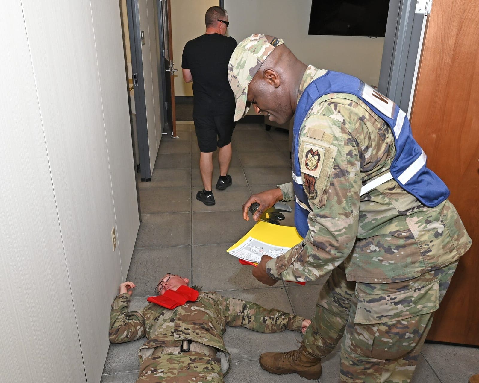Inspections Coordinator (8I100) Airmen at work