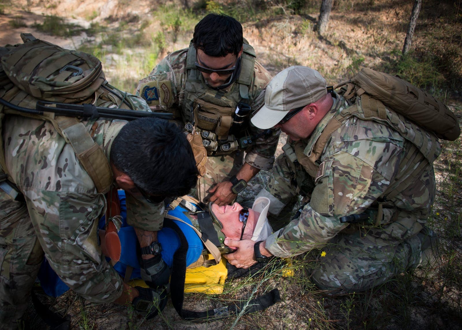 Enlisted Combat Aviation Advisor (8L700) Airmen at work