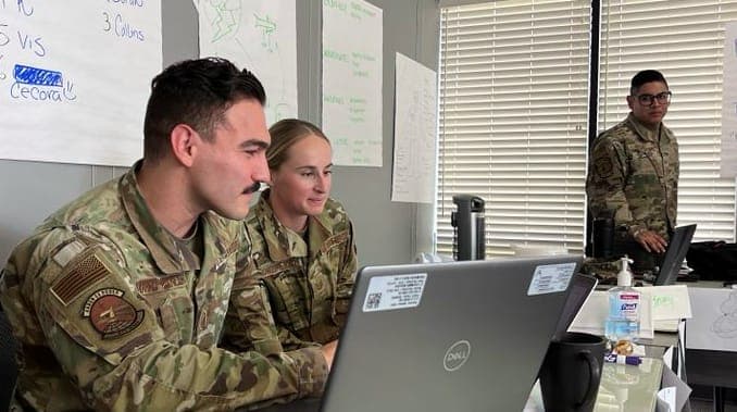 Professional Military Education Instructor System Designer (8T100) Airmen at work