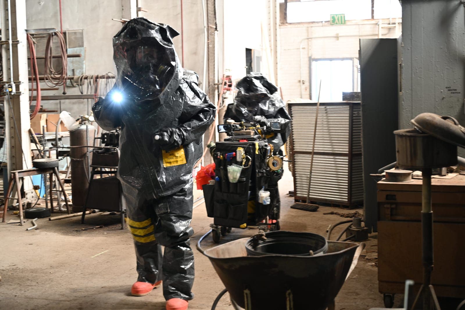 Weapons of Mass Destruction Civil Support Team (WMD-CST) (8U100) Airmen at work