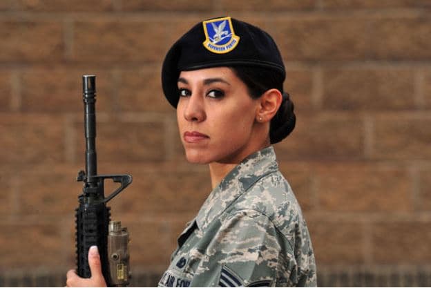Which Military Branch Has the Most Females?