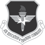 Air Education and Training Command (AETC) emblem — torch and wings on a shield