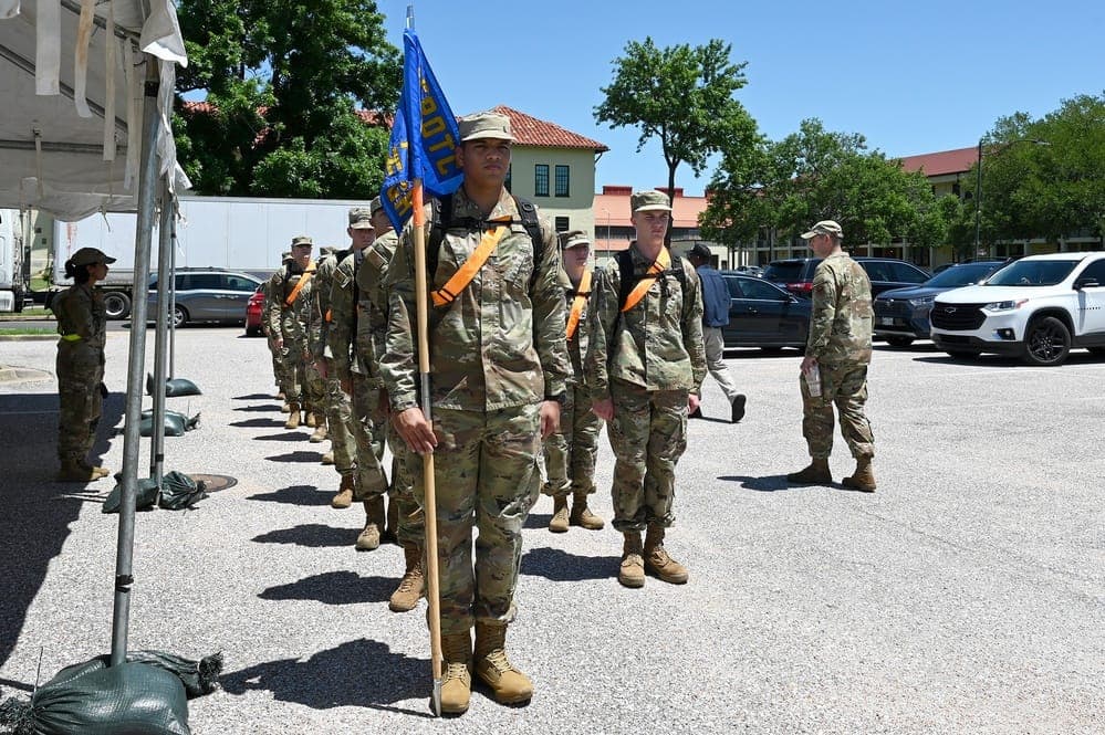 AFROTC cadets during Field Training at Maxwell AFB