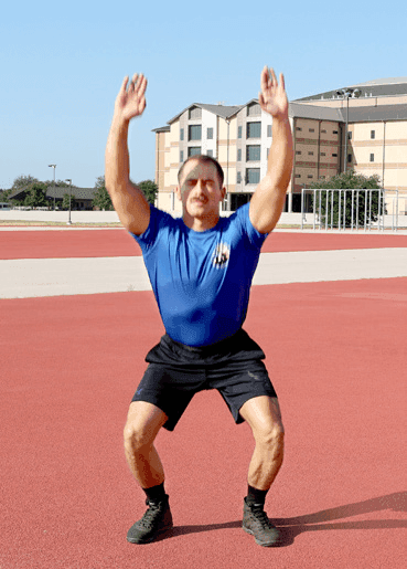 Frog jump — frame 2
