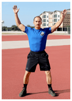 Jumping jack — frame 2