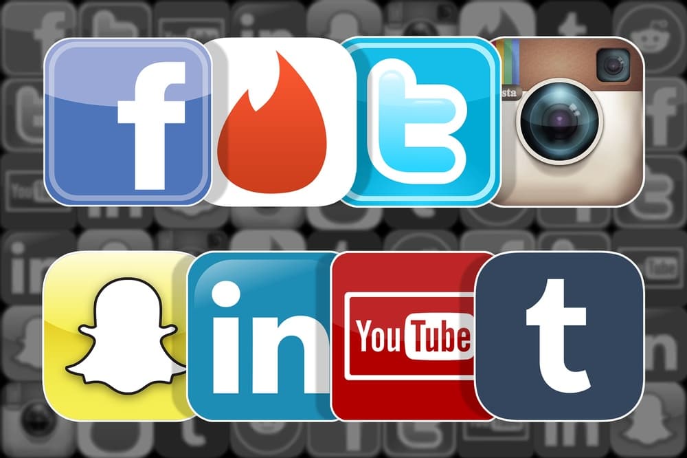 Air Force social media awareness graphic depicting online conduct standards