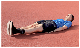 Reverse crunch — frame 1