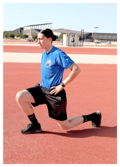 Reverse lunge — frame 2