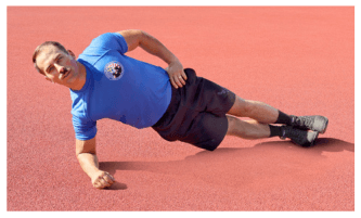 Side plank — frame 1